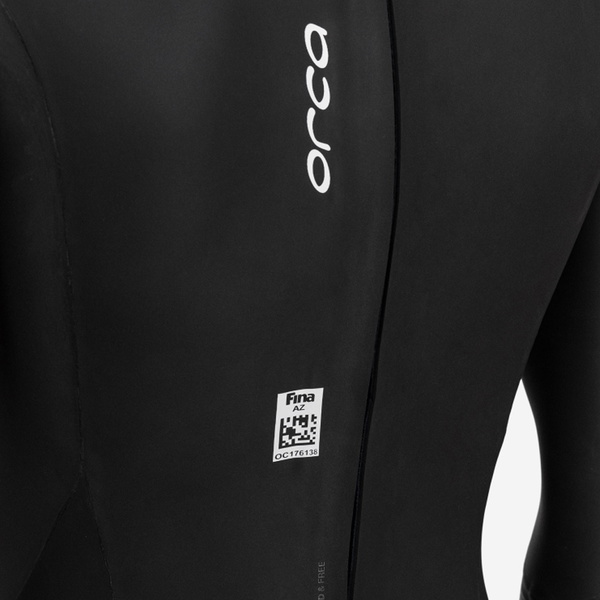 2026 Orca Mens Zeal Perform Open Water Swim Back Zip Wetsuit NN2F0501 - Black